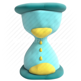 hourglass, time, passage of time, childhood, whimsical, imagination